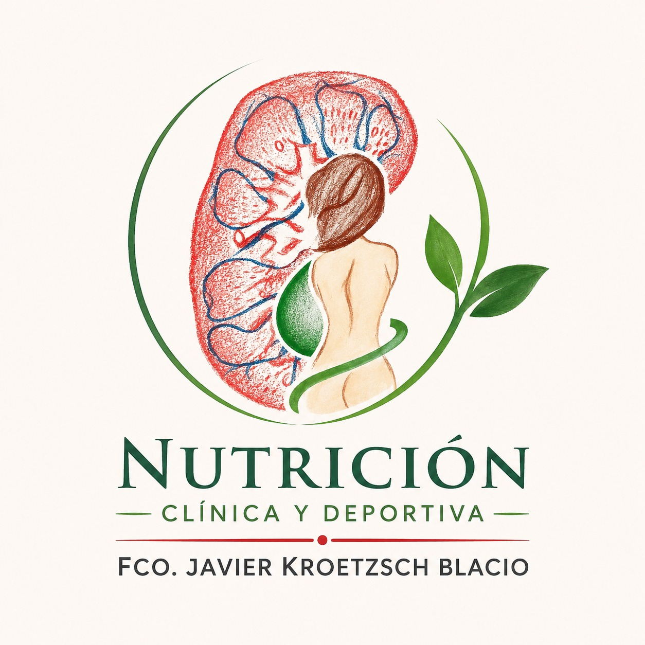 Logo Nutrición Clínica y Deportiva Fco. Javier Kroetzsch Blacio
